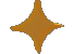 Yellow Glass Spinning Star